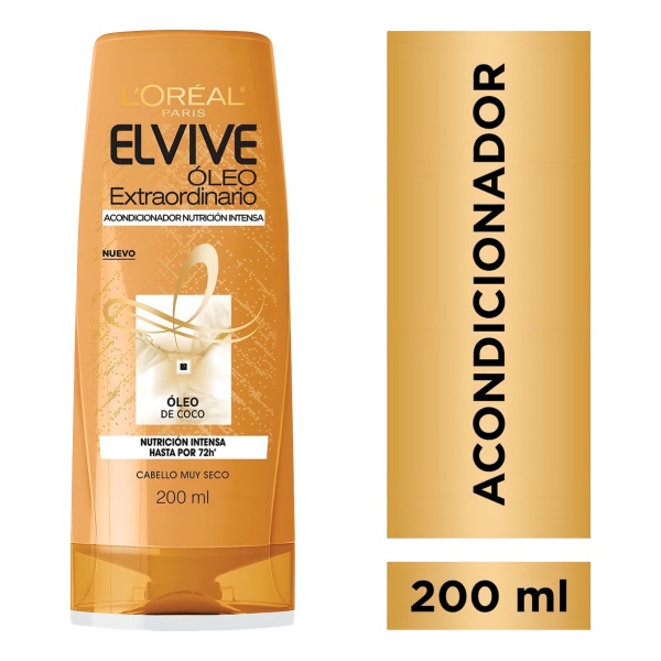 Acondicionador Oleo Extraordinario Coco Elvive Loreal 200ml