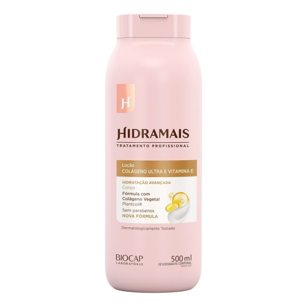 Loção Hidratante Colágeno E Vitamina E 500ml Hidramais Tipo De Embalagem Pote Fragrância Colageno