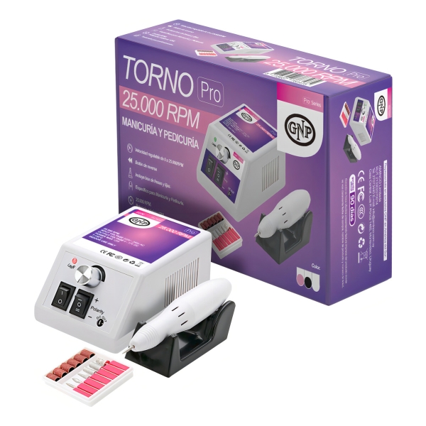 Torno Para Uñas Profesional Gnp 25.000rpm 220v - Imagen 2