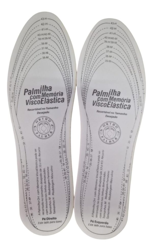 Plantilla Viscoelastica Pauher Con Memoria De Talla Única - Imagen 2