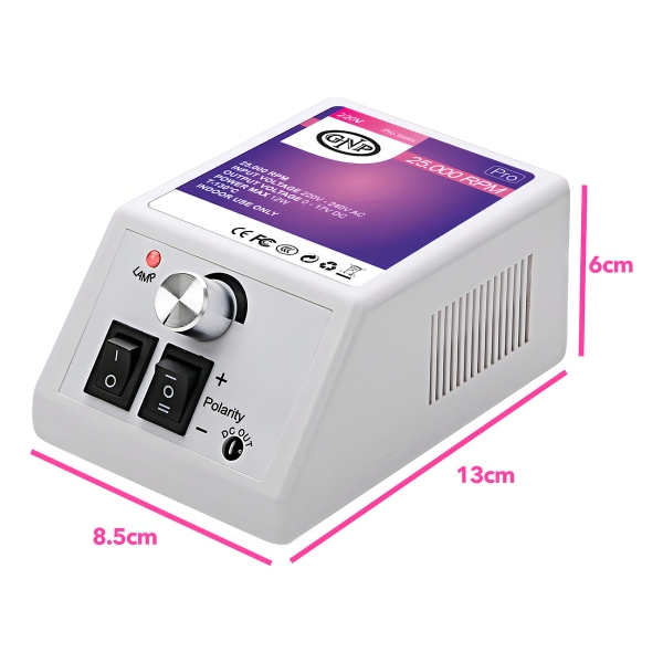 Torno Profesional Gnp 25.000rpm Color Blanco - Imagen 2