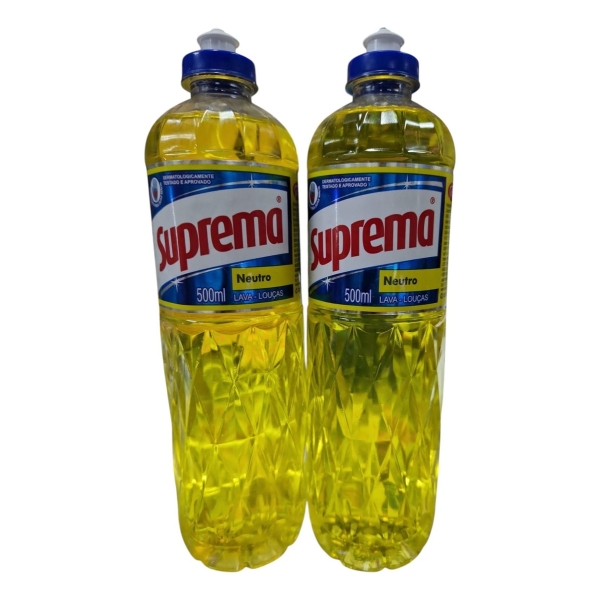 Detergente Suprema 500 Ml Pack X2 Unidades