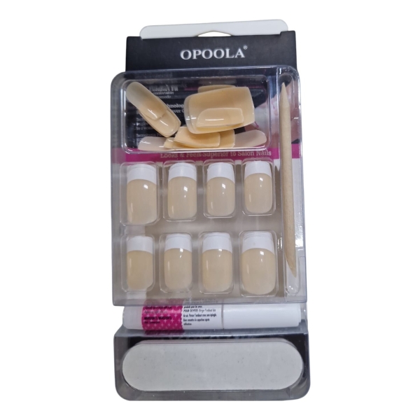 Uñas Francesita French X24 Cortas Varios Modelos - Imagen 2