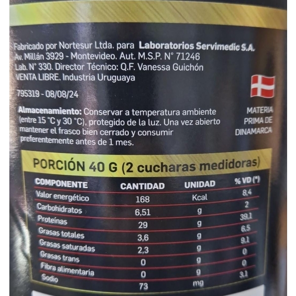 Whey Protein 4.4lb Sabor Vainilla - Imagen 2