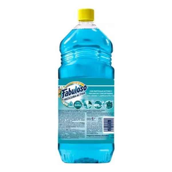 Limpiador Fabuloso Mar Fresco Antibacterial 1lt - Imagen 2