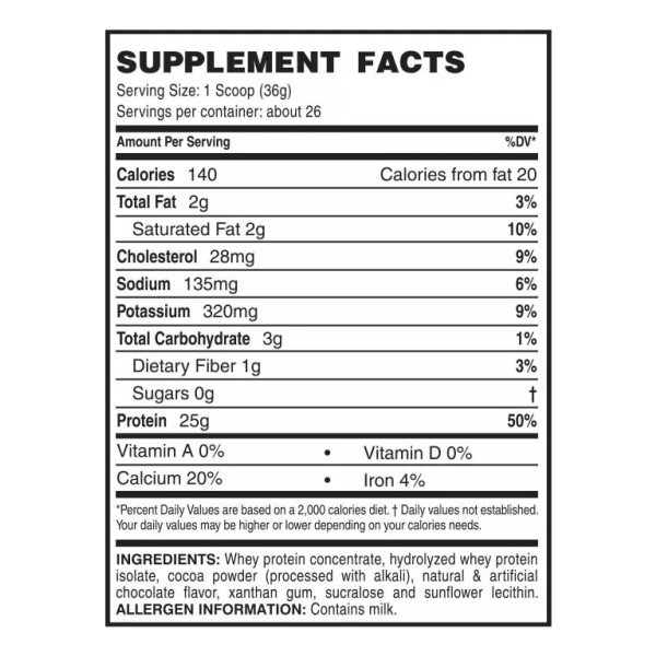 Suplemento Proteína Premium Whey Protein 2lbs - Imagen 2