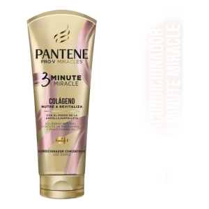 Pantene 3 Minute Miracle Colágeno Acondicionador 170ml