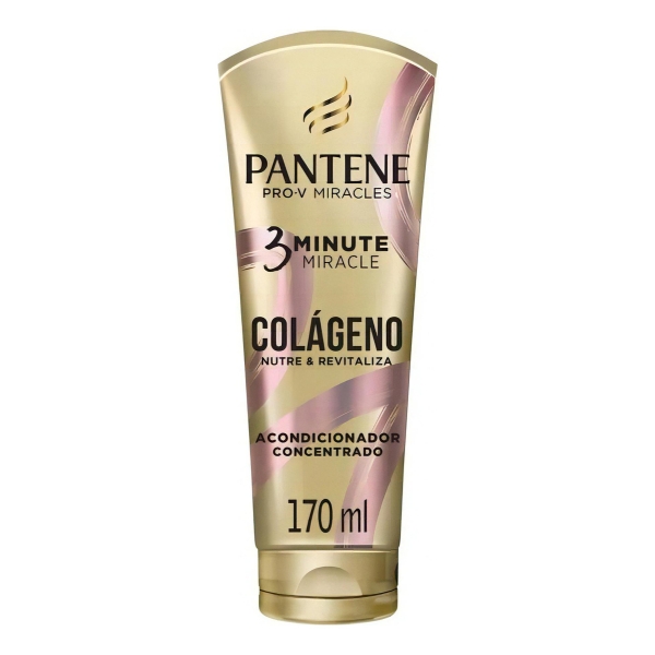 Pantene 3 Minute Miracle Colágeno Acondicionador 170ml - Imagen 2