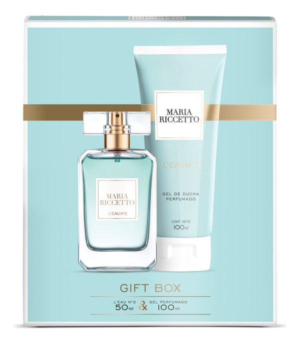 Maria Riccetto L'eau N°2 Edt 50ml + Gel De Ducha 100ml - Imagen 2