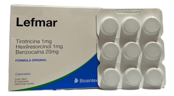 Caramelos Antibioticos Lefmar X9 Caramelos - Imagen 2