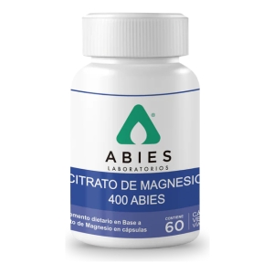 Citrato De Magnesio 400mg Naturaleza Pura 60 Cap