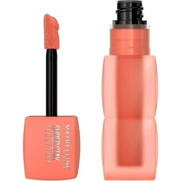 Labial Líquido Maybelline Super Sray Teddy Tint Mate - Imagen 4