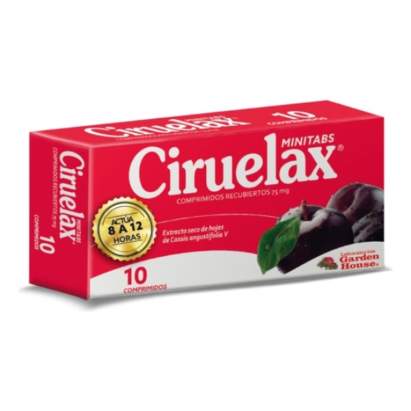 Laxante Ciruelax(R) Minitabs X 10 Comprimidos