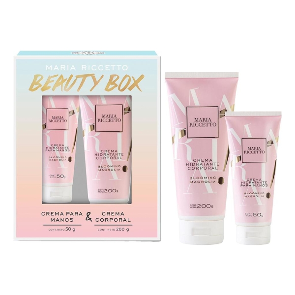 Pack M Riccetto Blooming Magnolia Crema Manos 50g+corp 200g - Imagen 2