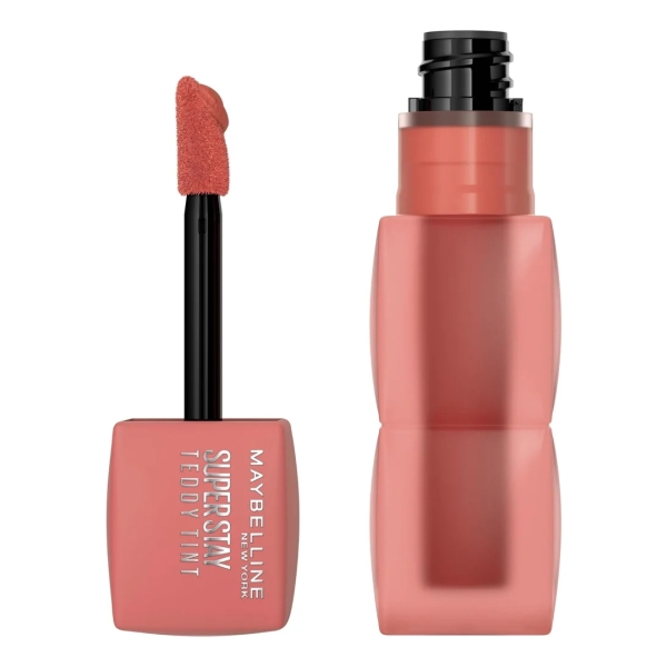 Labial Líquido Maybelline Super Sray Teddy Tint Mate Color N15 Skinny Dip