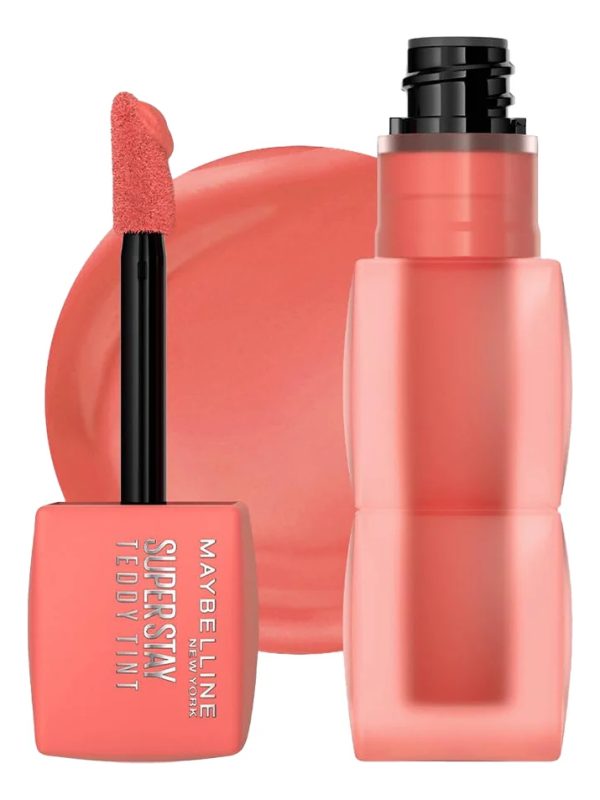 Labial Líquido Maybelline Super Sray Teddy Tint Mate - Imagen 5
