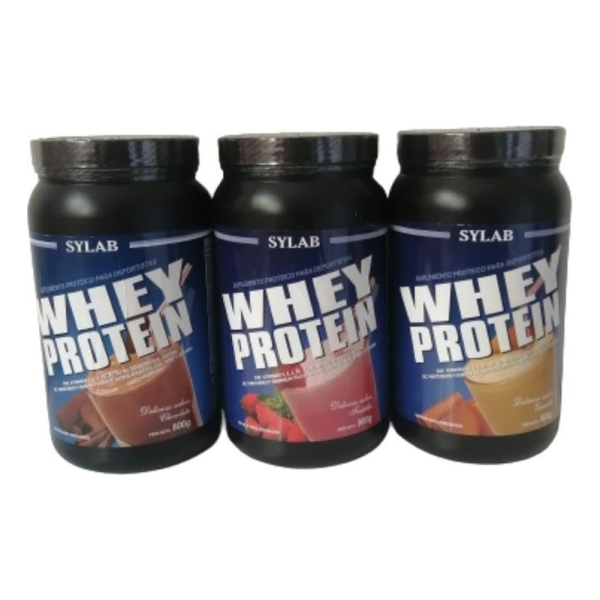 Whey Protein Sylab 800g Frutilla - Imagen 2