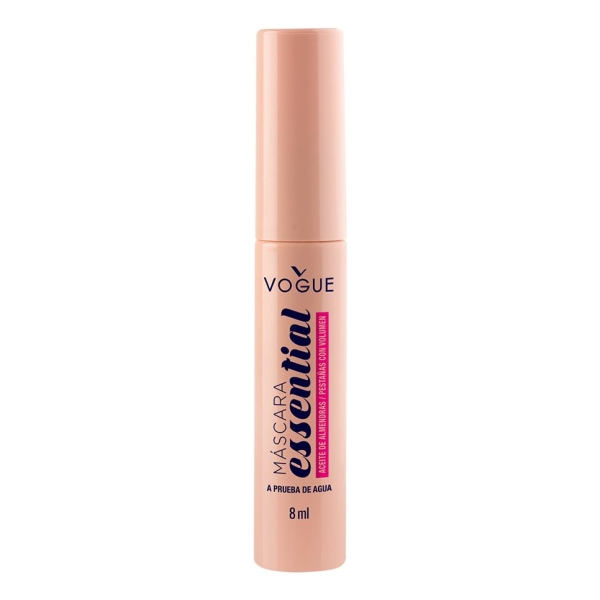 Máscara De Pestañas Vogue Essential 8 Ml Color Negro