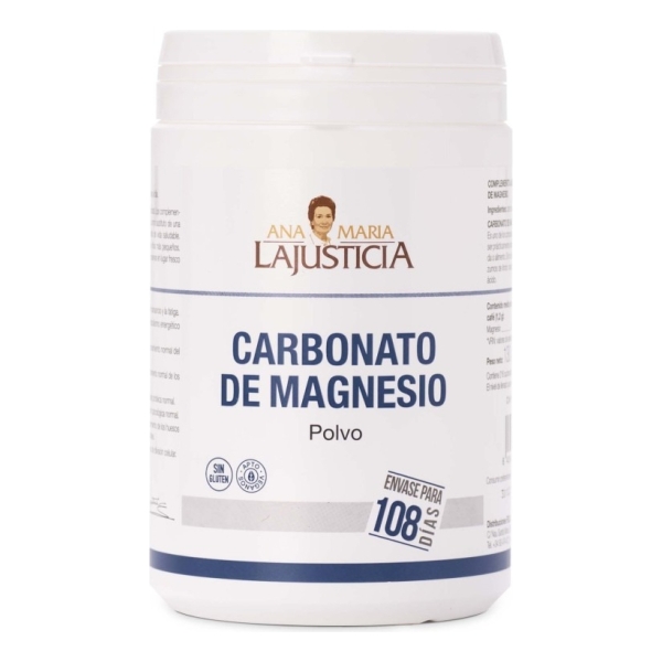 Carbonato De Magnesio 130 Gr Polvo Sabor Sin Sabor - Imagen 2