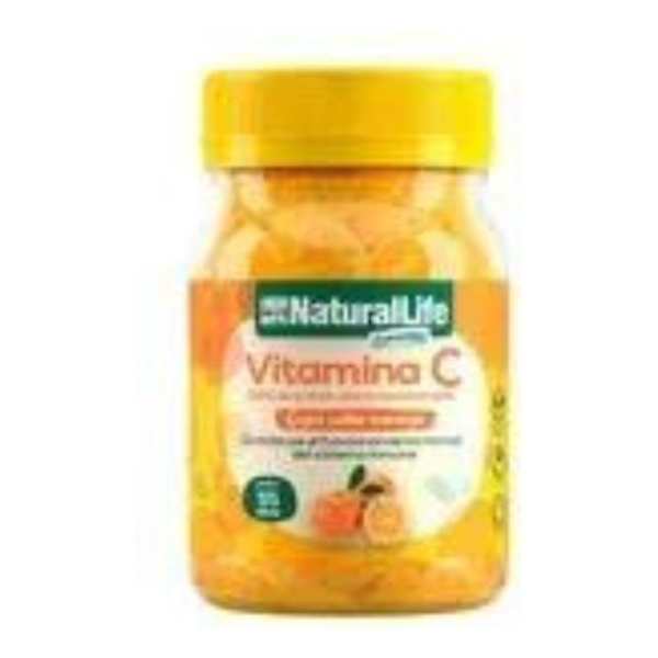Vitamina C Gummies Para 55 Dias Natural Life Sabor Naranja - Imagen 2