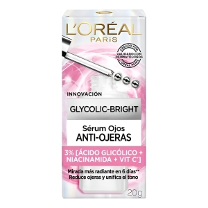 L'oréal Paris Serum Para Ojos Glycolic Bright 20ml