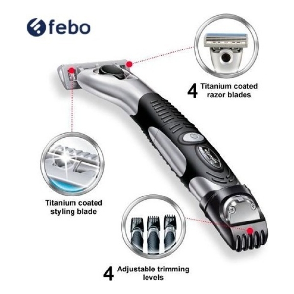 Maquina De Afeitar Schick Quattro Titanium 4 Hojas - Imagen 4