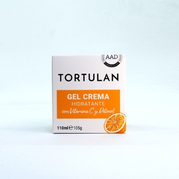 Gel - Crema Hidratante Tortulan Vitamina C Y Retinol 110ml - Imagen 2