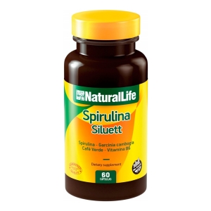 Spirulina Siluett 60 Cápsulas Natural Life