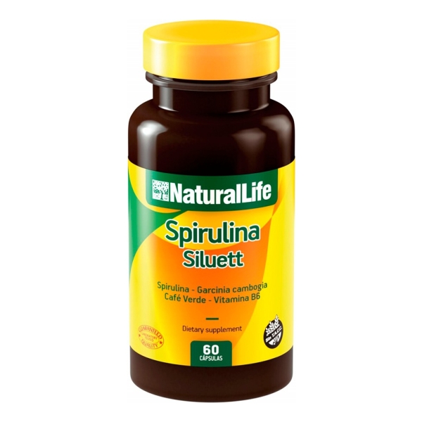 Spirulina Siluett 60 Cápsulas Natural Life