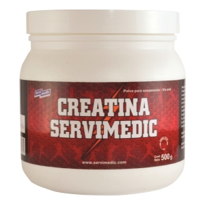 Creatina Polvo Suplemento Deportivo 400 Grs Servimedic Sabor Sin Sabor