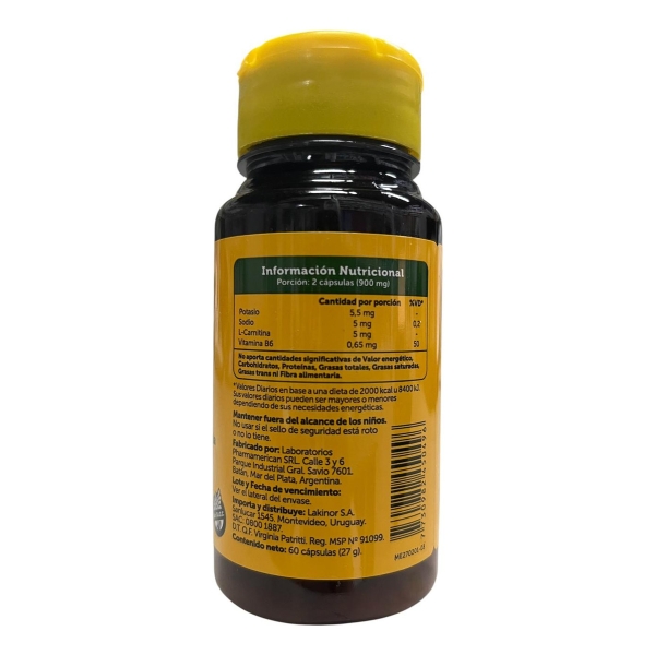 Spirulina Siluett 60 Cápsulas Natural Life - Imagen 2
