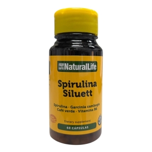 Spirulina Siluett 60 Cápsulas Natural Life