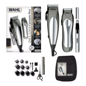 Máquina De Cortar Pelo Wahl Delux Groom Pro