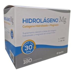 Hidrolageno Mg Colageno Hidrolizado Magnesio 180 Comprimidos
