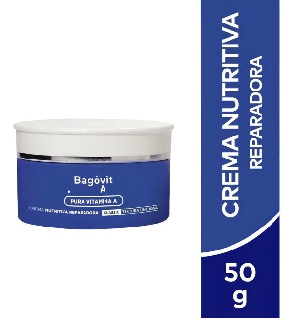 Bagovit Crema Nutritiva Hipoalergenica Vit A Clasica X 50gr Tipo De Envase Pote Fragancia Clasica Tipos De Piel Todo Tipo De Piel - Imagen 2