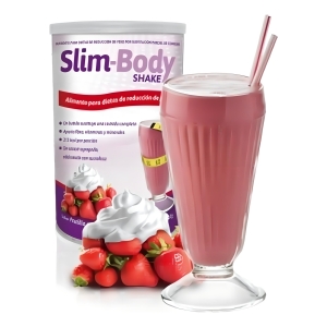 Slim Body Shake - 500grs - Reemplazo De Comida - Dieta Sabor Frutilla