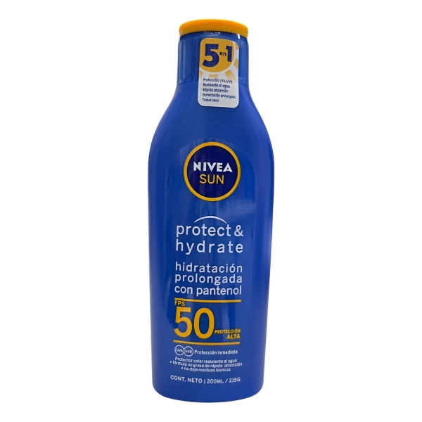 Nivea Sun Protector Solar 200 Ml Fps 50 5 En 1