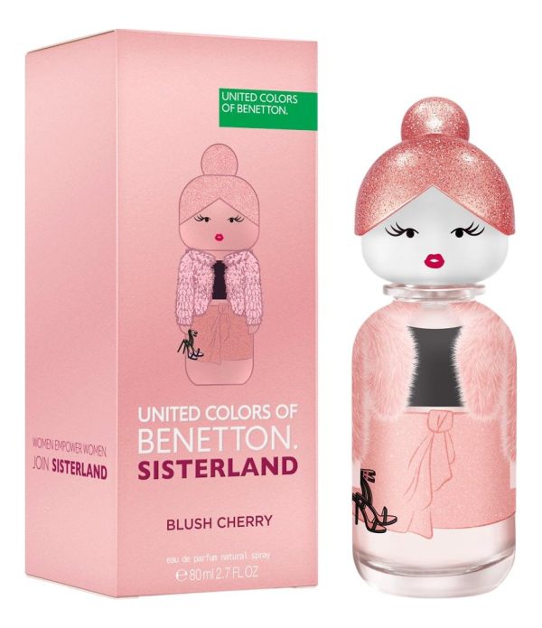 Perfume Mujer Benetton Sisteland Blush Cherry Edp 80ml - Imagen 2