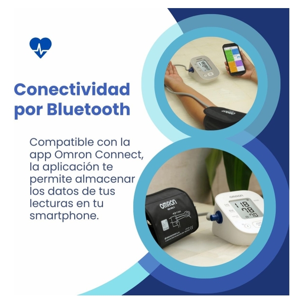 Tensiómetro Digital Automático De Brazo Omron Hem-7144t2 Color Blanco - Imagen 7