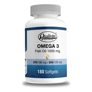Qualivits Omega 3 1000mg X 180 Cápsulas