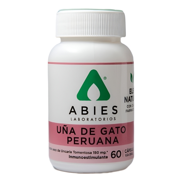 Uña De Gato Peruana Abies 300 Mg 60 Capsulas