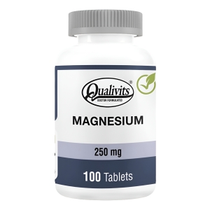 Qualivits Magnesio 250 Mg 100 Tabletas