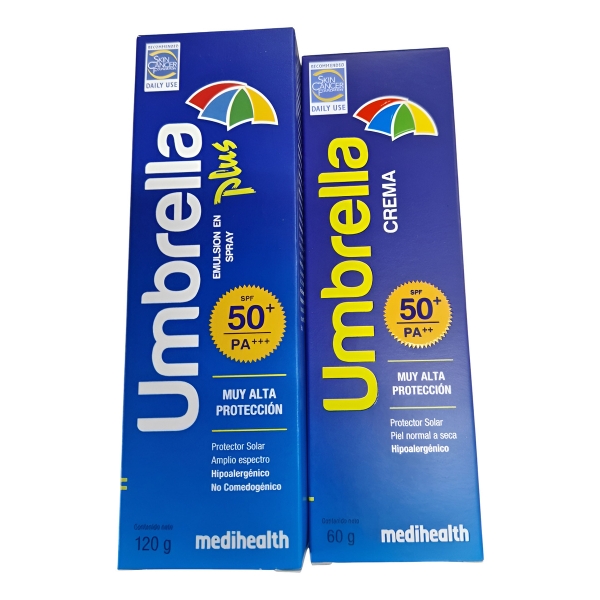 Protector Solar Umbrella 120g + 60g Medihealth San Gar