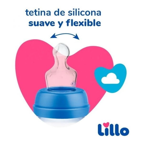 Mamadera Tetina Anatomica Lillo Magia 240ml +6 Meses - Imagen 4