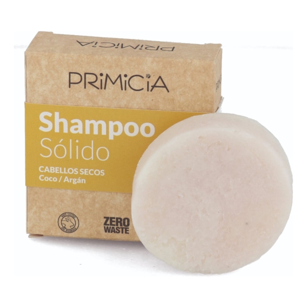 Shampoo Solido Primicia Pelo Seco 50g Vegano Cruelty Free - Imagen 3