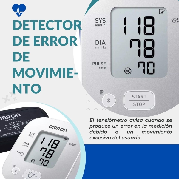 Tensiómetro Digital Automático De Brazo Omron Hem-7144t2 Color Blanco - Imagen 8