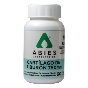 Cartílago De Tiburón 750mg Abies 60 Cápsulas
