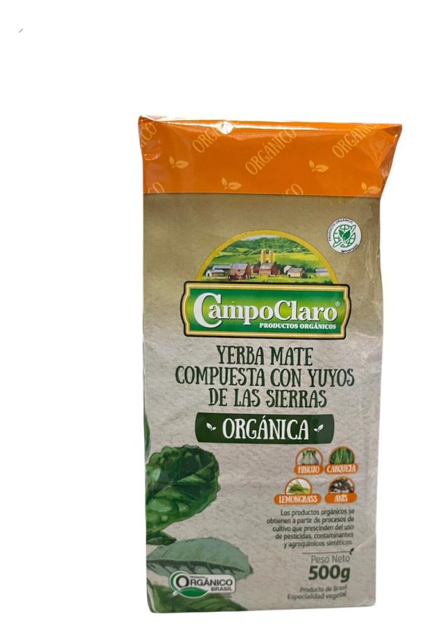 Yerba Compuesta Organica Campo Claro 500 Grs - Imagen 2