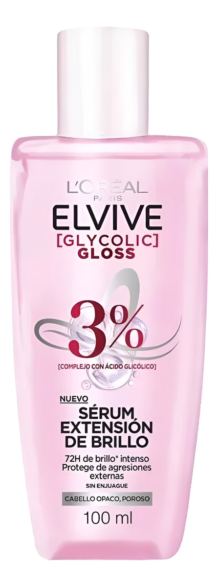 Elvive - Glycolic Gloss - Serum 100 Ml