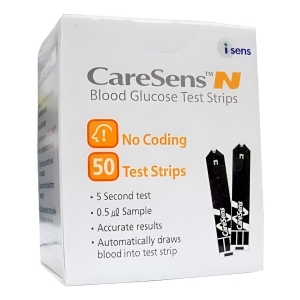 Caresens Tiras Reactivas Para Glucómetro De 50 Unid.